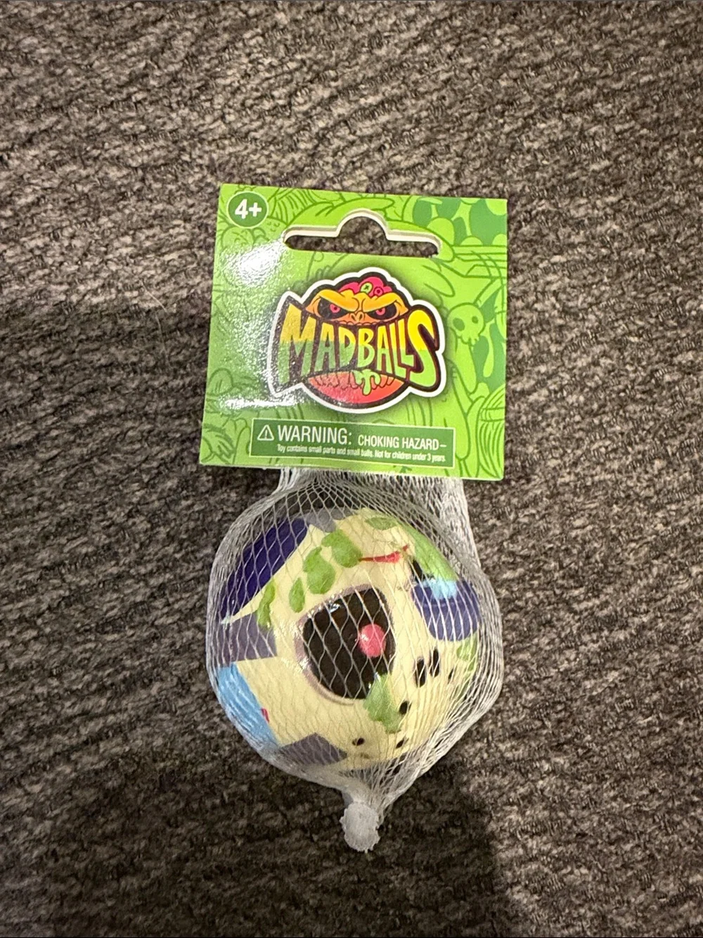 Mini MadBalls Squeeze Ball Complete Set Of 12